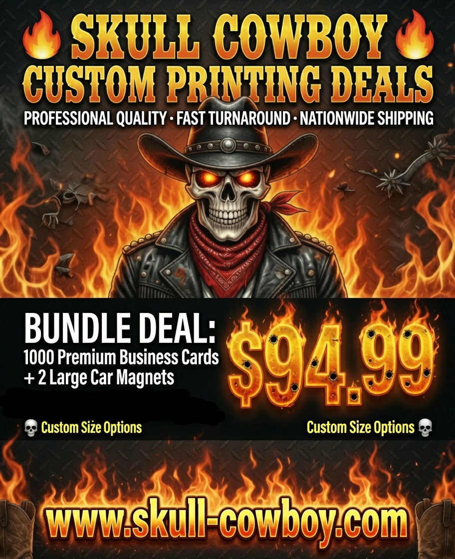 ONLINE DEAL 1000 BUSINESS CARDS 2 CAR MAGNETS