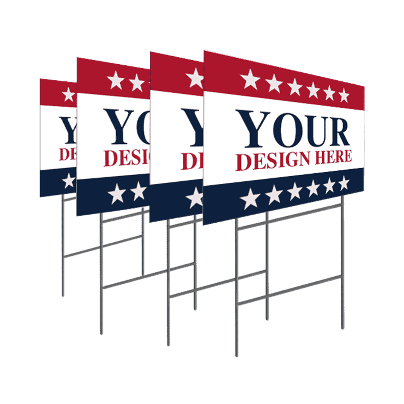 Yard Sign / Lawn sign (4mm Coroplast )