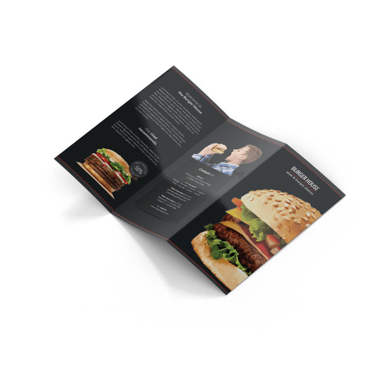 BROCHURES 100lb GLOSS - MATTE - UV (HIGH GLOSS)