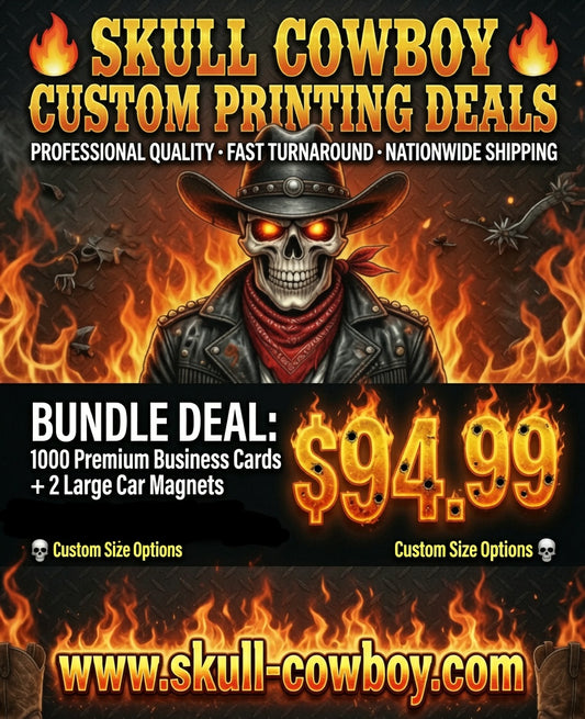 ONLINE DEAL 1000 BUSINESS CARDS 2 CAR MAGNETS