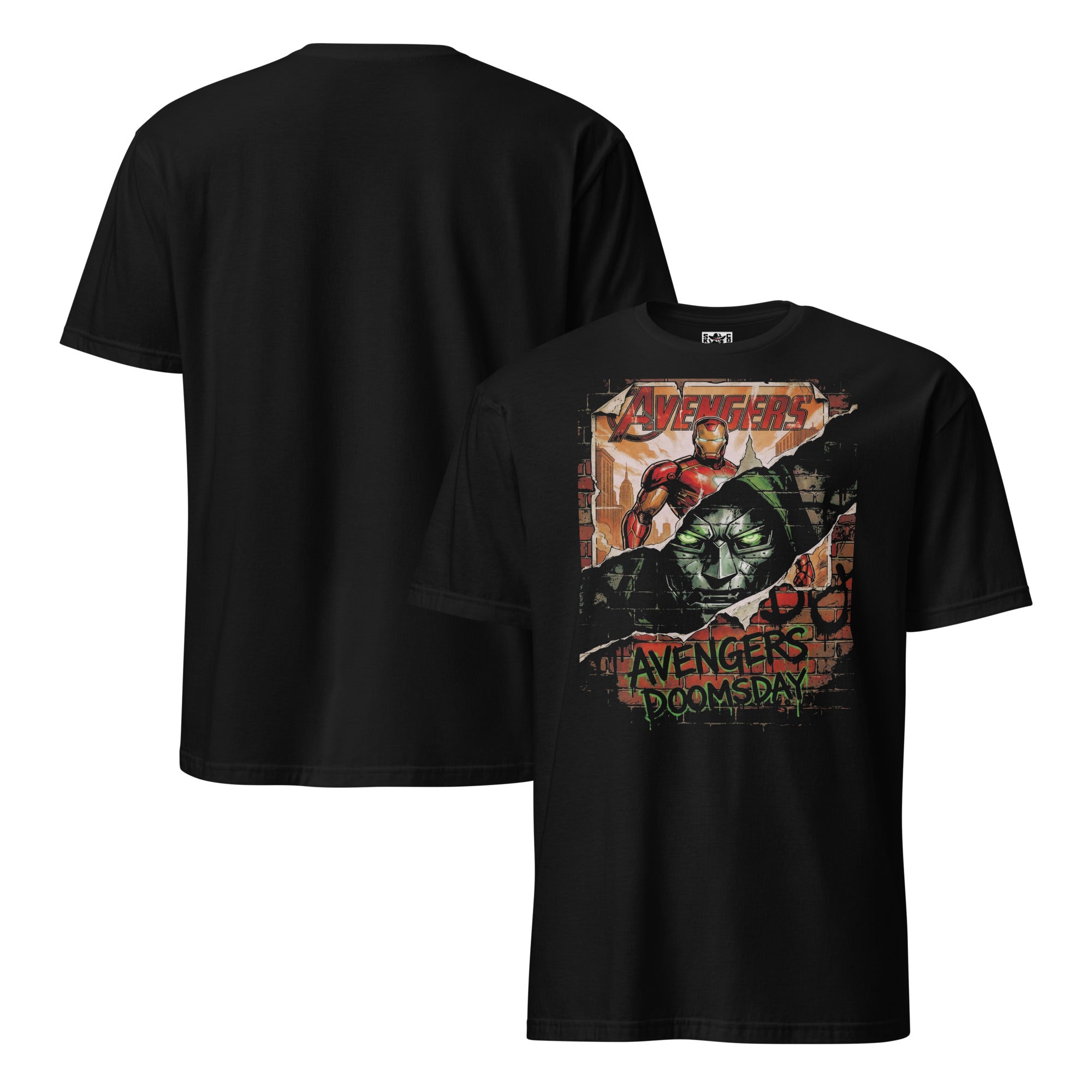 MARVEL AVENGERS DOOMSDAY 2026 Short-Sleeve Unisex T-Shirt – SKULL